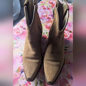 Ariat Tan Ankle Boots